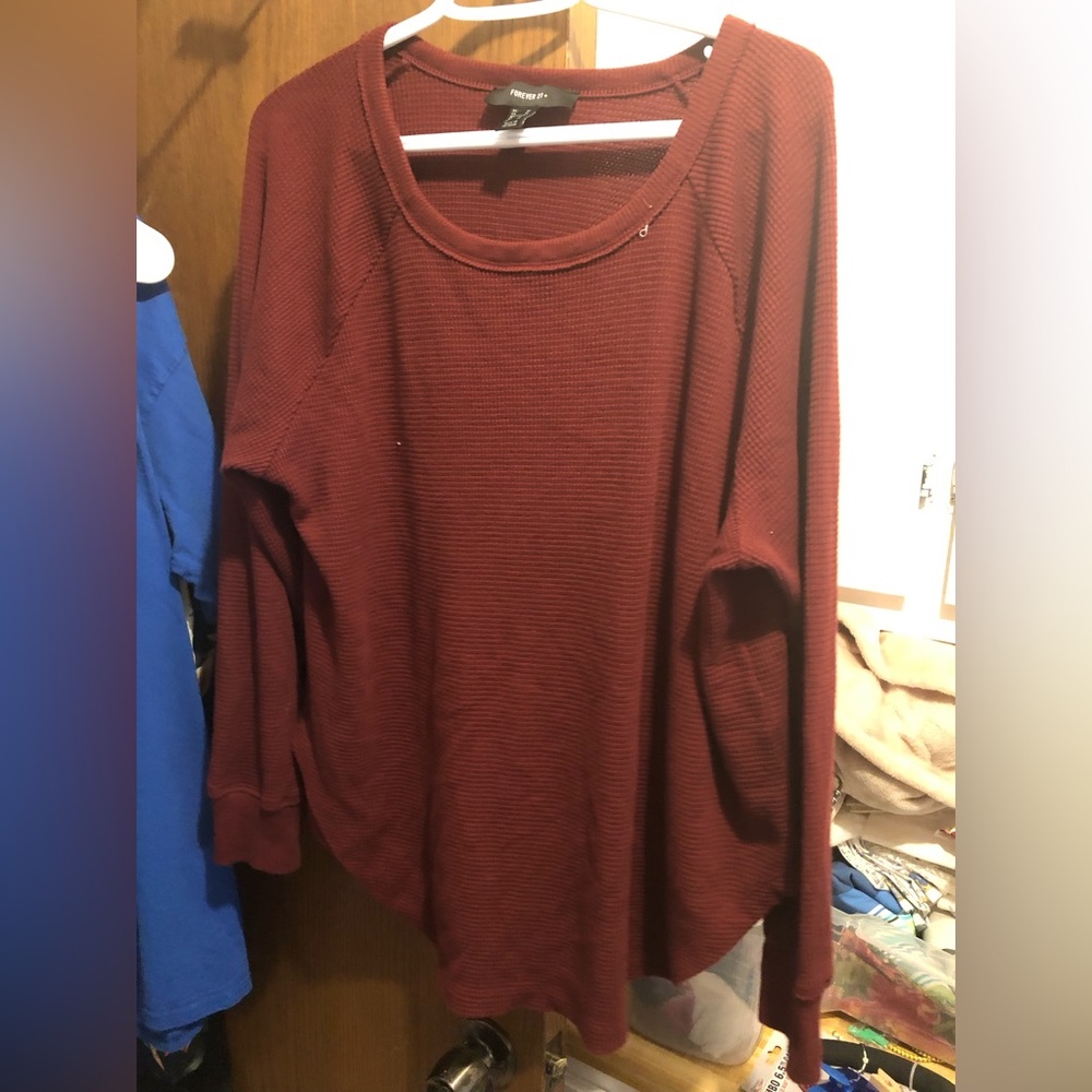 Forever 21 Thermal Top-  738 $15 or $12 w/offer